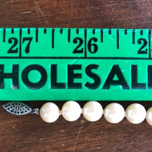 VINTAGE Pearl Costume 27" Necklace Vintage - Picture 13 of 16